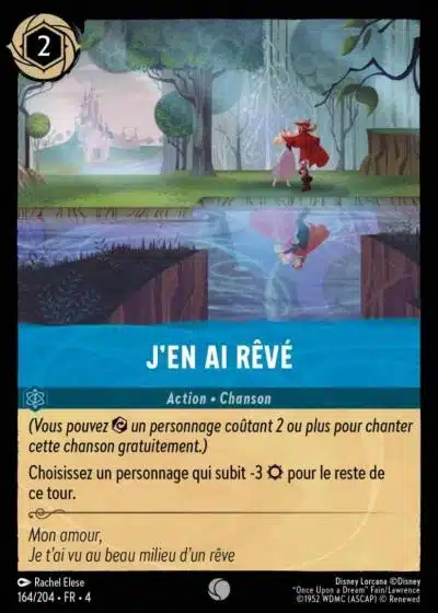 J En Ai Reve Carte Lorcana Chapitre Le Retour D Ursula