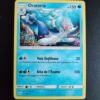 Oratoria 41/149. Carte du TCG Pokémon issue de la série Soleil et Lune du bloc Soleil et Lune (SL01, SL: Soleil et Lune), parue le 03/02/2017. Carte Pokémon de Niveau 2 de type Eau, évolution de Otarlette. Rare. Illustrateur: Kagemaru Himeno. L'illustration représente une otarie blanche et bleue au fond de l'océan. Cette créature est affublée de traits et d'accessoires de starlette de la chanson.