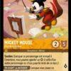 MICKEY MOUSE Chef de la fanfare 15/204. Carte du jeu de cartes à collectionner Disney Lorcana issue du Chapitre 4 Le Retour D'Ursula (URR), paru le 31/05/2024. Carte Personnage, Ambre. Peu commune. Illustrateur: Filipe Laurentino. L'illustration représente la créature Mivkey, personnage de souris humanoïde habillé en chef d'orchestre de musique avec une baguette à la main droite.