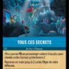 TOUS CES SECRETS 165/204. Carte du jeu de cartes à collectionner Disney Lorcana issue du Chapitre 4 Le Retour D'Ursula (URR), paru le 31/05/2024. Carte Action chanson, Saphir. Rare. Illustrateur: Matt Gaser. L'illustration représente la caverne sous-marine d'Ariel la petite sirène qui contemple les nombreux items de sa collection dont certains semblent être Foil.