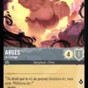 ARGES Le Cyclope 173/204 (FOIL) - Carte du jeu de cartes à collectionner Disney Lorcana issue du Chapitre 4 Le Retour D'Ursula (URR), paru le 31/05/2024. Carte Personnage, Acier. Commune, HOLO. Illustrateur: Alice Pisoni. L'illustration représente un cyclope obèse de type caucasien en train de détruire une ville de la Grèce antique.
