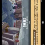 THEBES Le Joyau de la Grèce 204/204 (FOIL) - Carte du jeu de cartes à collectionner Disney Lorcana issue du Chapitre 4 Le Retour D'Ursula (URR), paru le 31/05/2024. Carte Lieu, Acier. Commune, HOLO. Illustrateur: Nicolas Ky. L'Illustration représente un ville de la Grèce antique avec des temples et des colonnes doriques.