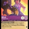 BELLE Mystique novice 37/204 (FOIL) - Carte du jeu de cartes à collectionner Disney Lorcana issue du Chapitre 4 Le Retour D'Ursula (URR), paru le 31/05/2024. Carte Personnage, Améthyste. Commune, HOLO. Illustrateur: Angelina Ricardo. L'illustration représente le personnage de Belle, jeune princesse de type caucasien au cheveux châtains.