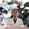 Foudre Noire et Flamme Blanche EV10.5. Photo d'un article relatif à la gamme de produits offerts par le JCC Pokémon et la nouvelle série Foudre Noire et Flamme Blanche EV10.5 du bloc Ecarlate et Violet, Black Bolt and White Flare SV10.5. Il aborde les items un par un en détaillants chaque produit scellé ETB Elite Trainer Box, Bundle ou Booster Bundle, Tripach, Blister, coffrets, Mini Tin. Cette série met à l'honneur les 156 Pokémon de la 5ème Génération de la région d'Unys. On y retrouve notamment Zekrom, Reshiram et Victini avec de nouvelles cartes BWR monochromes et texturées. L'illustration représente le Professeur Ben en blouse blanche avec en arrière plan les 2 Pokémon vedettes Reshiram (dragon blanc) et Zekrom (dragon noir) en arrière-plan, sur un fond noir et blanc et le logo de la série en haut. On peut lire "Foudre Noire" et "Flamme Blanche".
