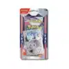 DuoPack Pondralugon Booster Astres Radieux et Ecarlte et violet. Il s'agit d'un paquet de deux boosters Pokémon, de la série Astres Radieux EB10 du bloc épée et bouclier et de la série écarlate et violet EV01, première série du bloc écarlate et violet. Le pack contient également une pièce de lancer à l'effigie du Pokémon Dracolosse et d'une carte promo Pondralugon. L'item consiste en une pochette cartonnée avec un devant en plastique transparant. L'ensemble est gris et marron.