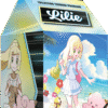 Coffret Lilie - Pokémon Collection Tournoi Prémium. Cette boîte type brique de lait contient différents items pokemon. Une carte promo de Mélofée ex de Lilie, pokémon très apprécié par les fans de la série ainsi que le personnage de Lilie, jeune fille blonde habillée en écolière, particulièrement appréciée des japonais. Il y a également 6 boosters du tcg pokémon du bloc écatale et violet. Sur le coffret est écrit :" Pokémon cartes à jouer et à collectionner" et "Collection tournoi premium Lilie".