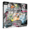 Coffret de collection poster Pokémon Flamme Blanche EV10.5. Produit officiel scellé incluant 4 boosters de l'extension, 3 cartes promos brillantes et 1 poster recto verso en version française